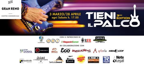 Areasonica Records partner ufficiale di Tieni Il Palco, la fortunata manifestazione organizzata da Shopville Gran Reno con il patrocinio del Comune di Casalecchio di Reno.