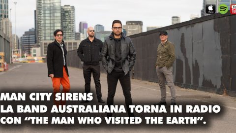 I MAN CITY SIRENS TORNANO IN RADIO CON THE MAN WHO VISITED THE EARTH